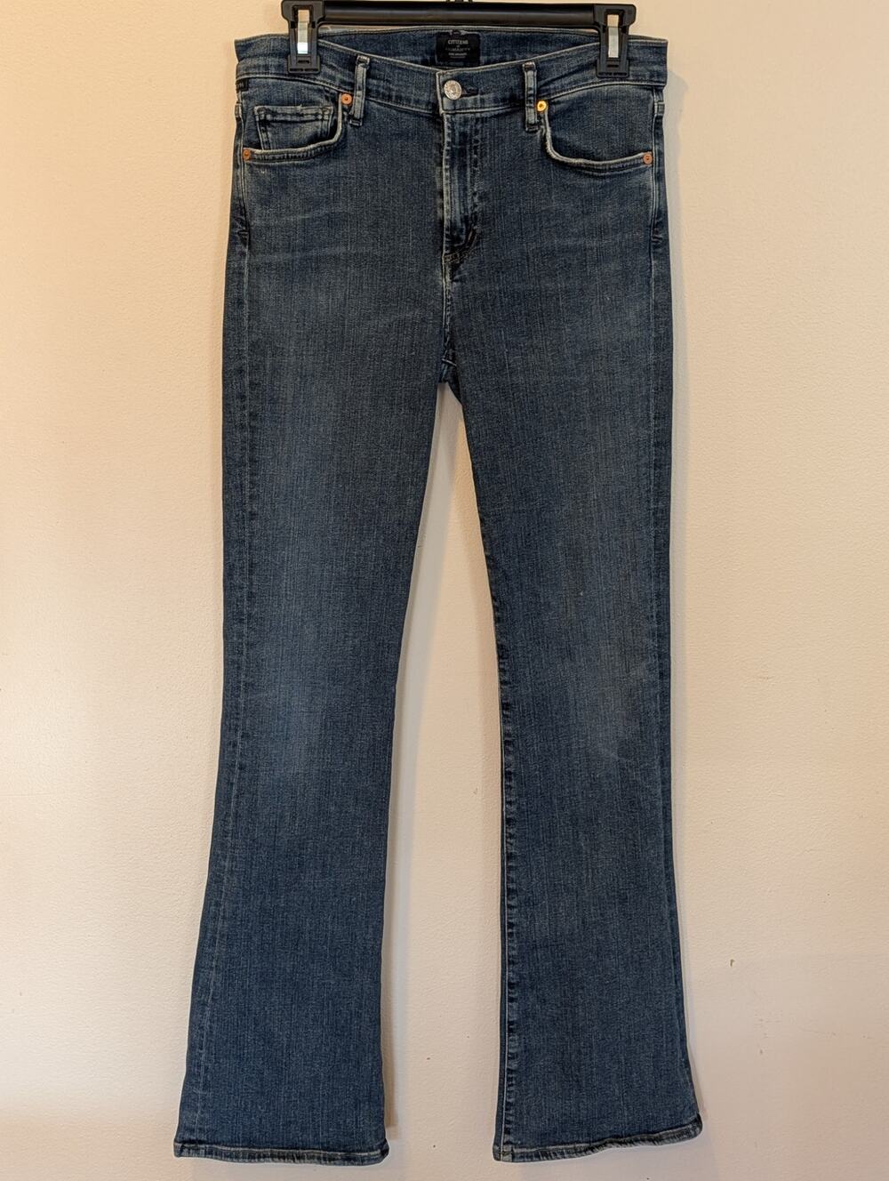 Citizens of Humanity Emmanuelle Slim Bootcut Jeans Medium Wash Blue Denim 29